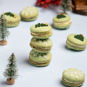 Christmas Macarons